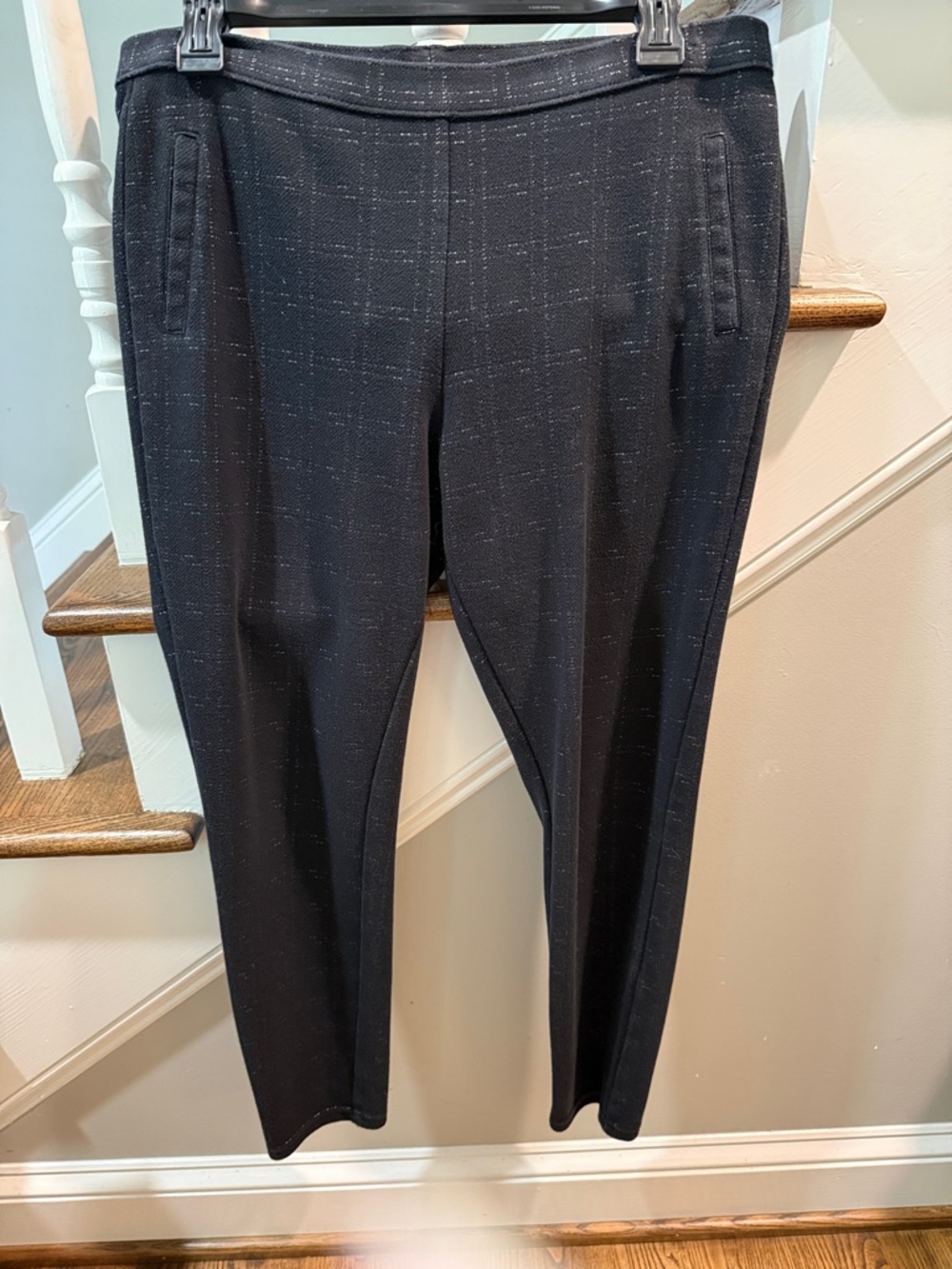 HUE Ladies Black Stretch Dress Pants